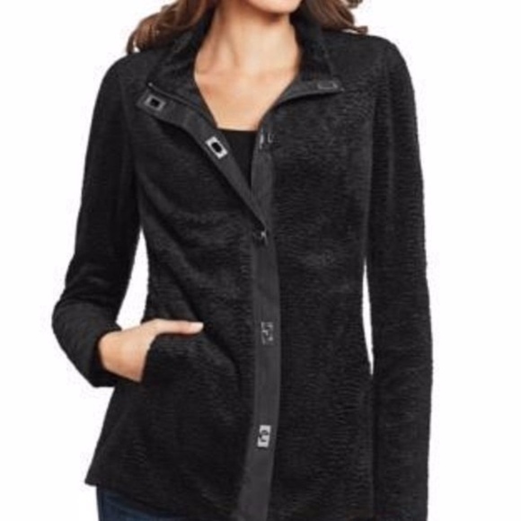CAbi Jackets & Blazers - Cabi Estate Turn Key Stopper Coat Faux Lamb Fur